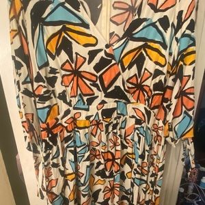 Super Cute Spring Dress!!! Tie Sleeve MIDI